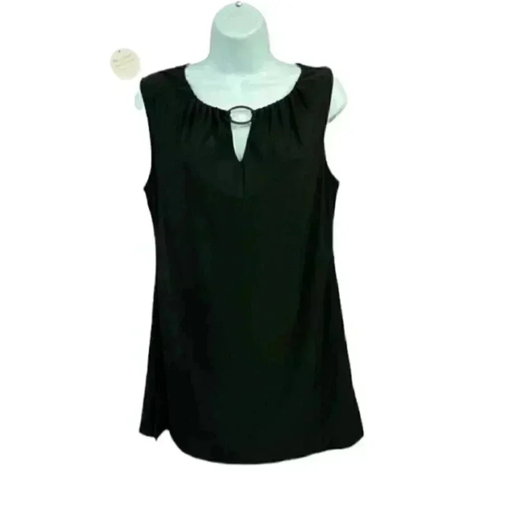 White House Black Market Keyhole Top